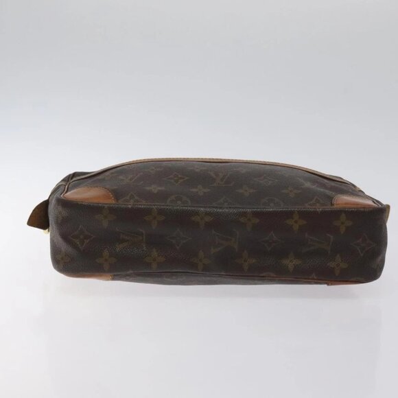 LOUIS VUITTON Monogram Compiegne 28 Clutch Bag M51845 LV Auth - Picture 11 of 15